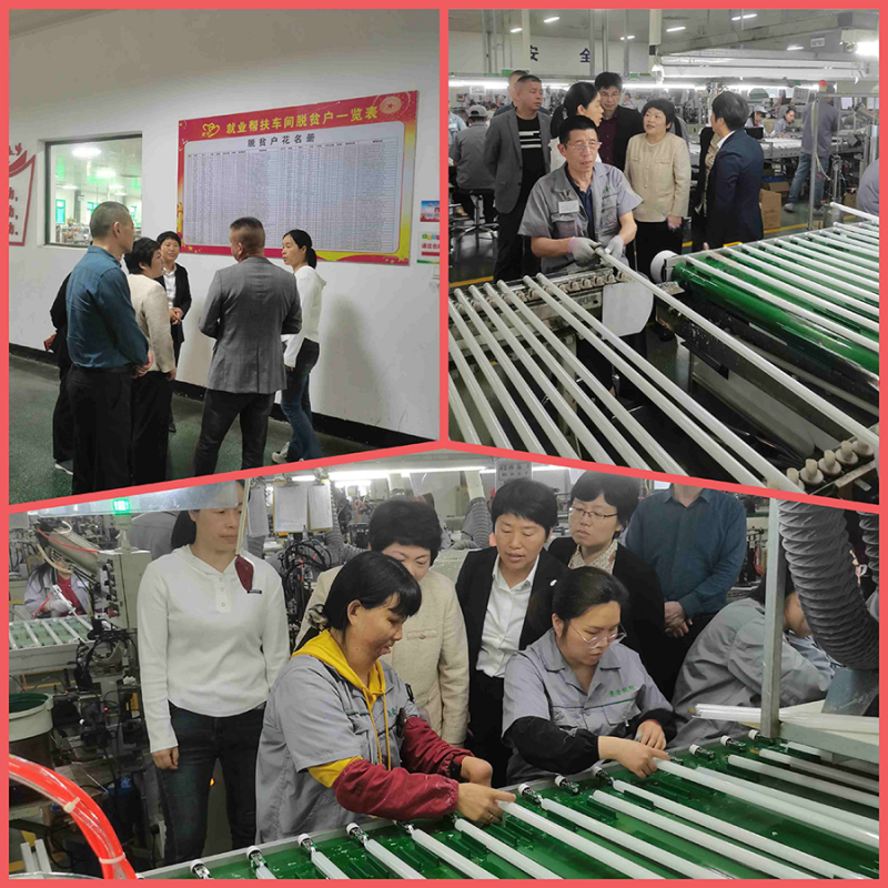 Liu Wuai, deputy director of the Standing Committee of Jiujiang Municipal People's Congress, visited Aopu Company for research