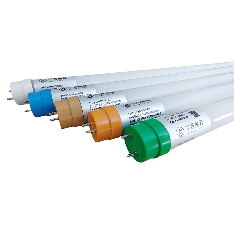 How can color temperature consistency in straight tube lamps be achieved through process control?
